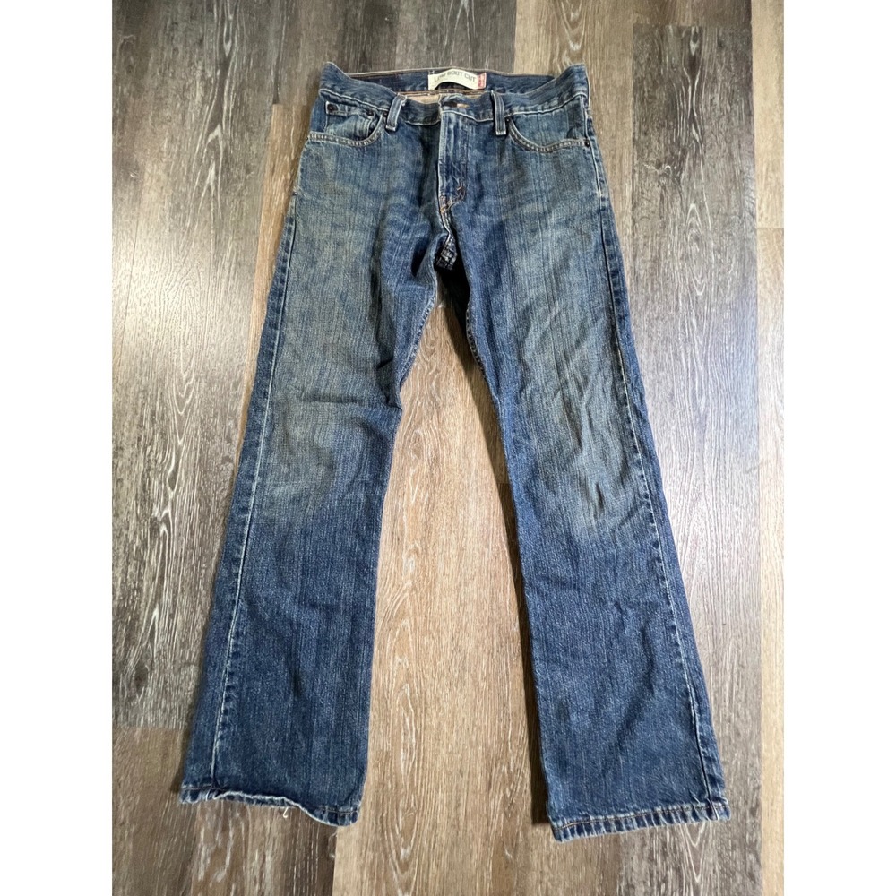 Levis 527 Bootcut Jeans Mens 30x30 Blue Low Rise Faded Denim 4977